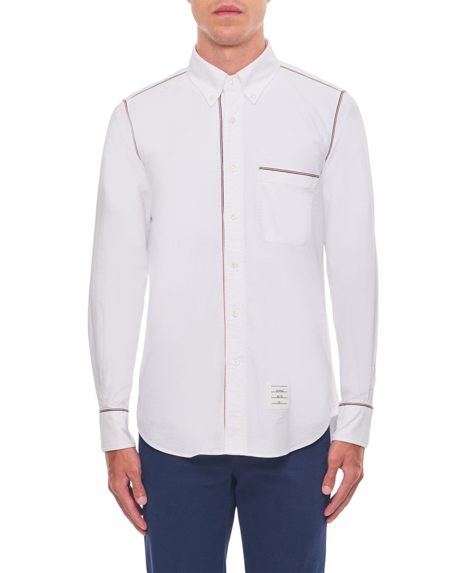 Thom Browne White Cotton Shirt