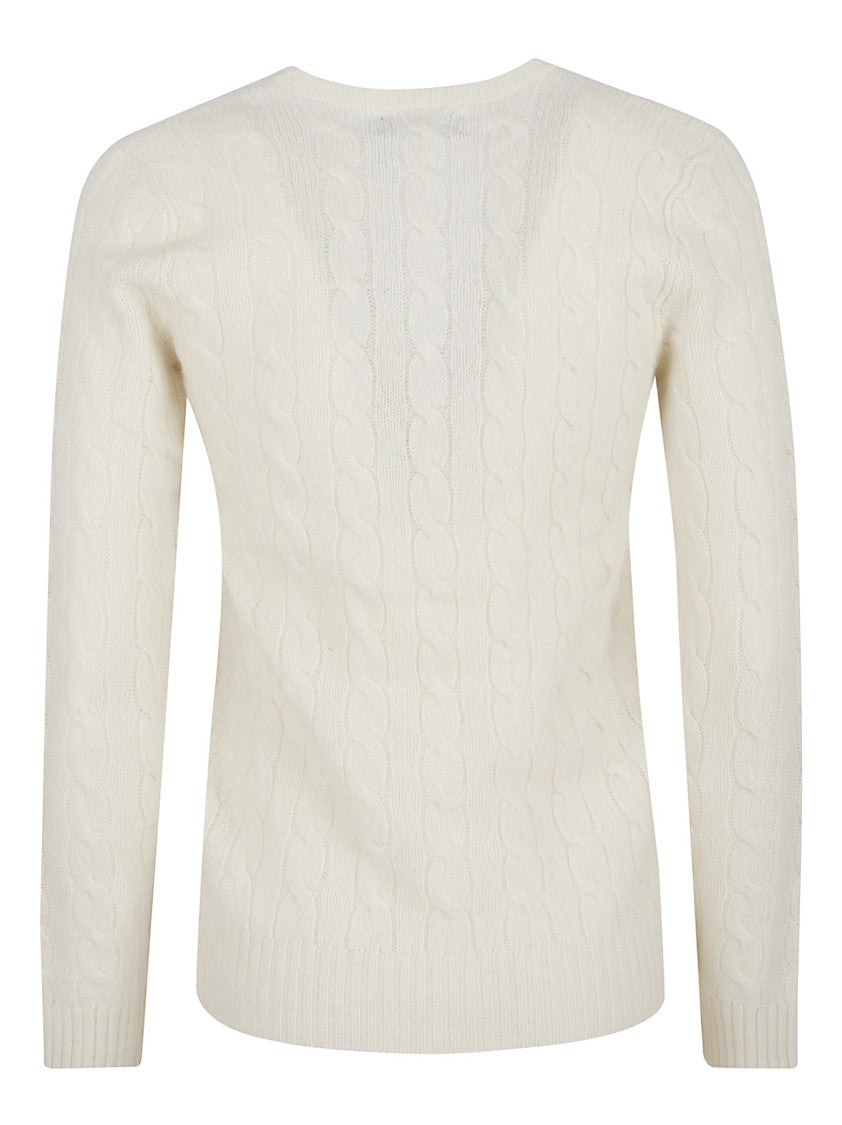 Polo Ralph Lauren Cable-Knit V-Neck Sweater
