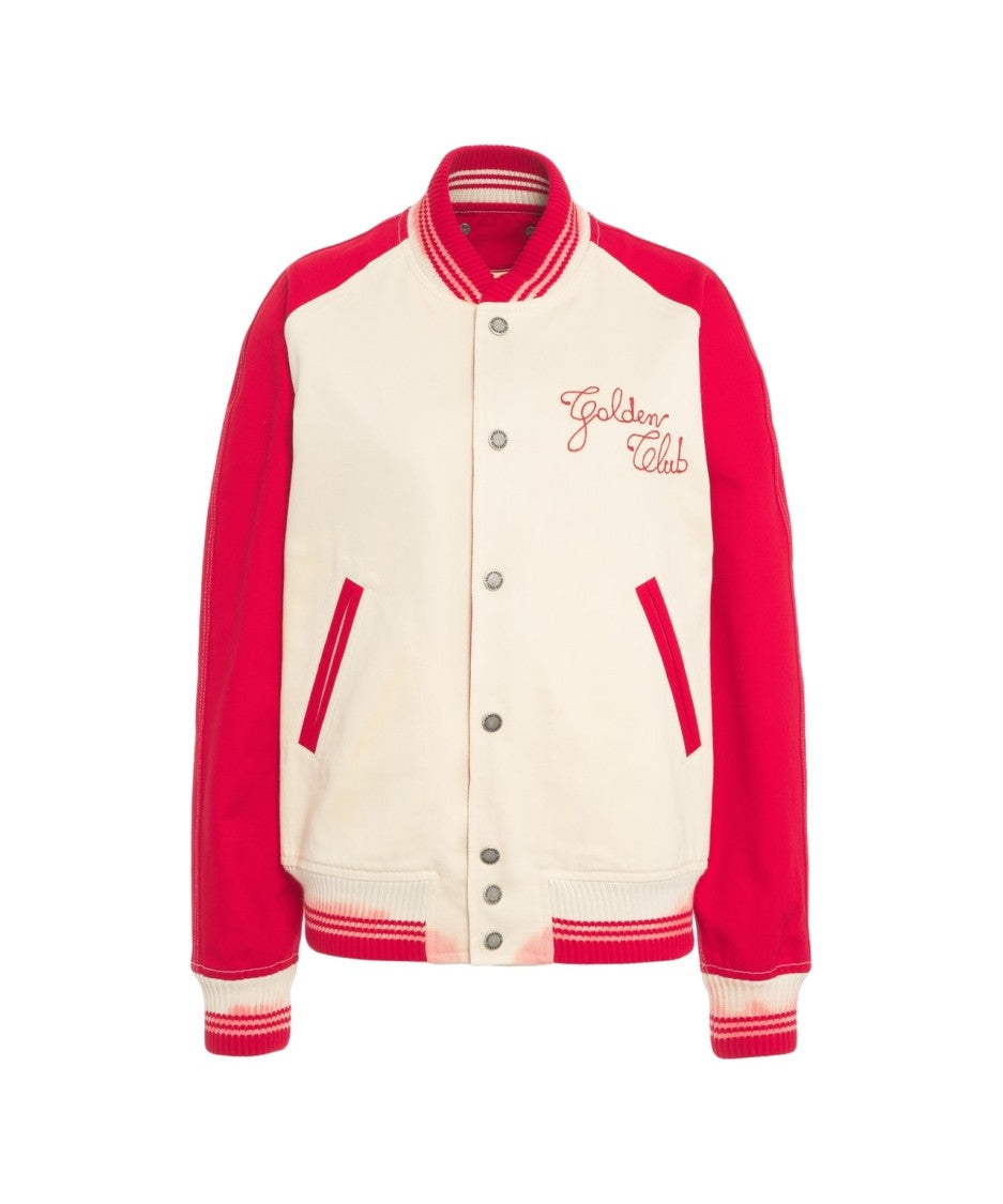 Golden Goose Vintage-Inspired Bomber Jacket