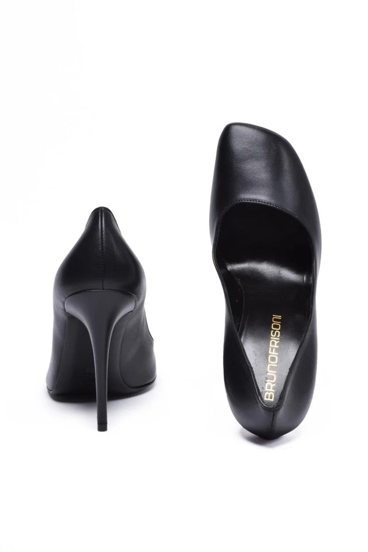 Brunofrisoni Asymmetrical Toe Pumps - Black