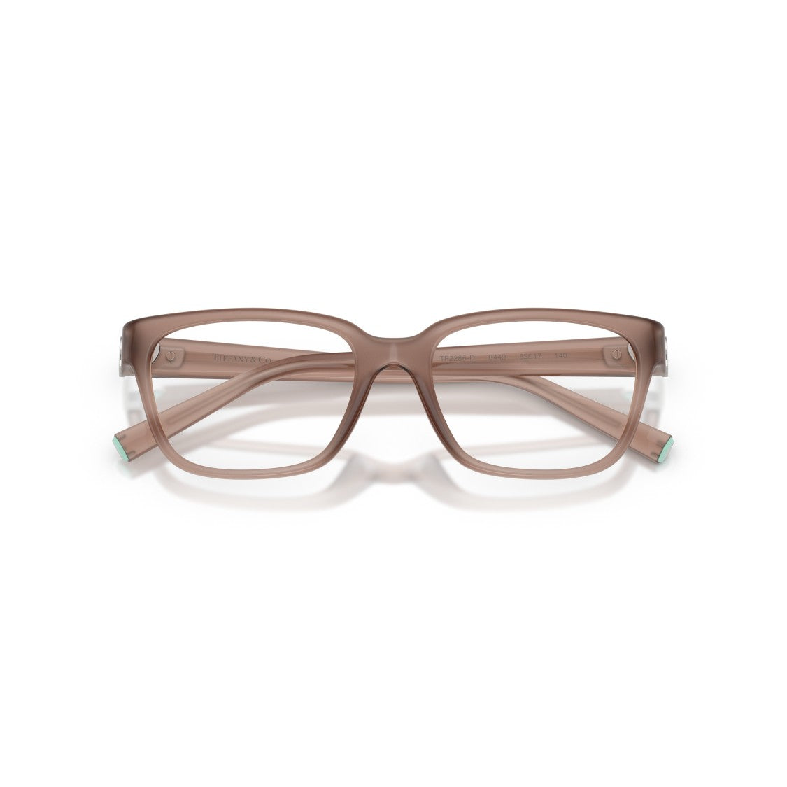 Tiffany & Co. 0Tf2286d Translucent Brown Rectangular Eyeglasses