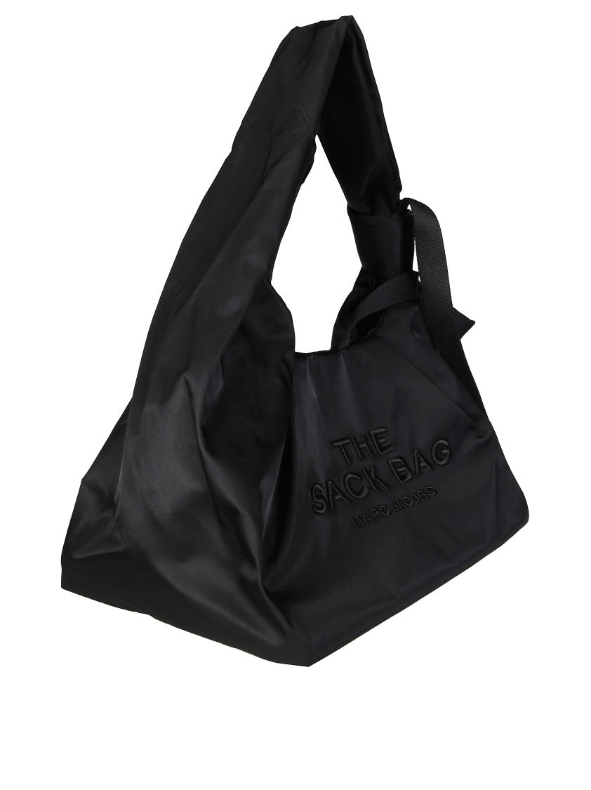 Marc Jacobs Soft Oversized Nylon Bag With Knotted Handle Detail