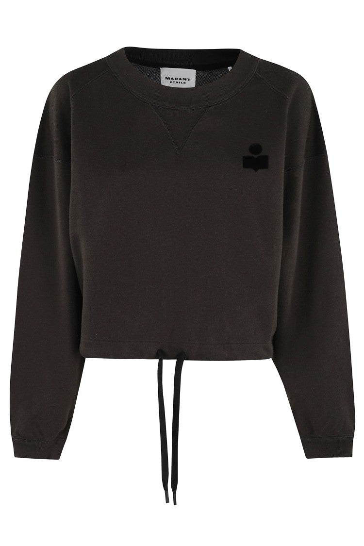 Isabel Marant Étoile Boxy Black Sweatshirt
