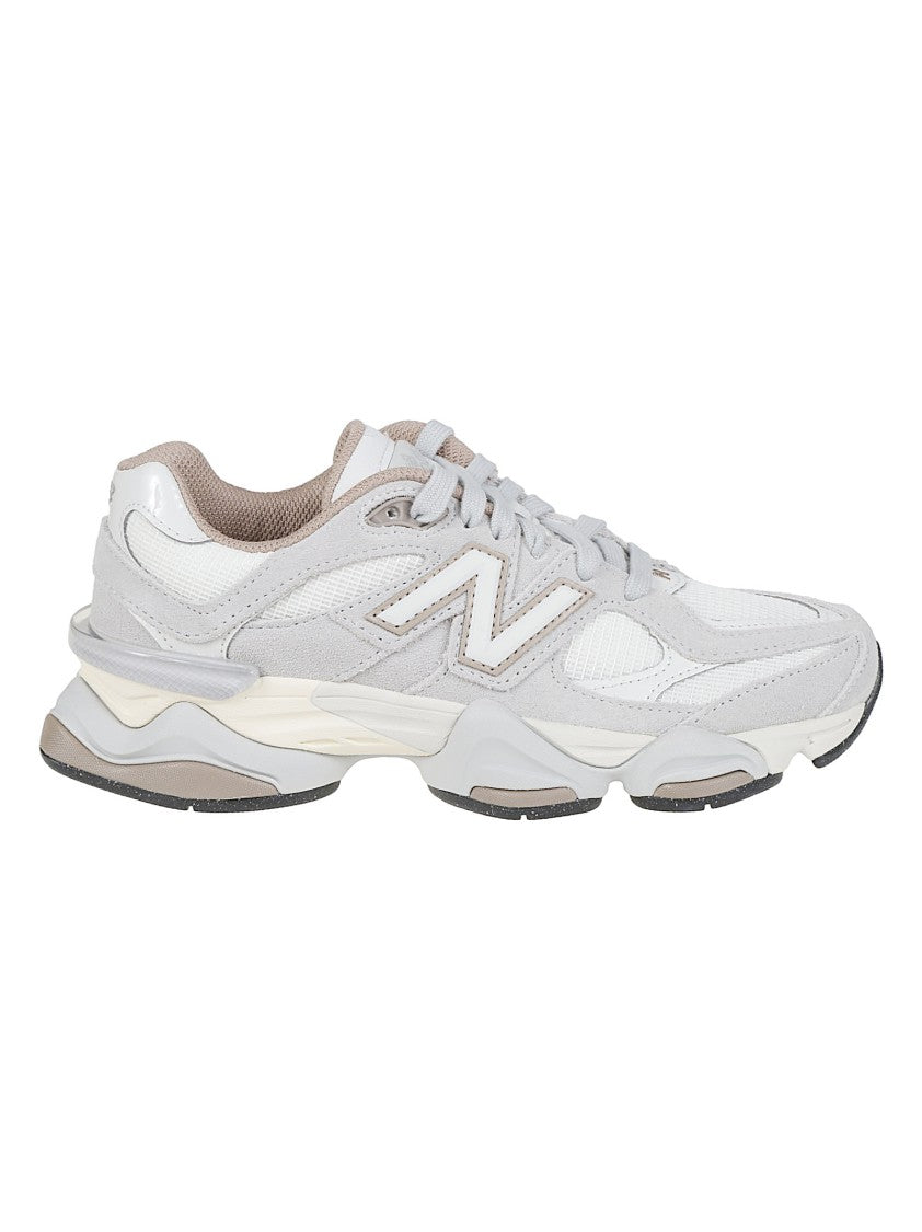 New Balance 9060 Layered Suede Mesh Sneakers