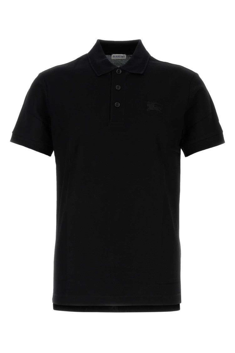Burberry Black Piquet Polo Shirt
