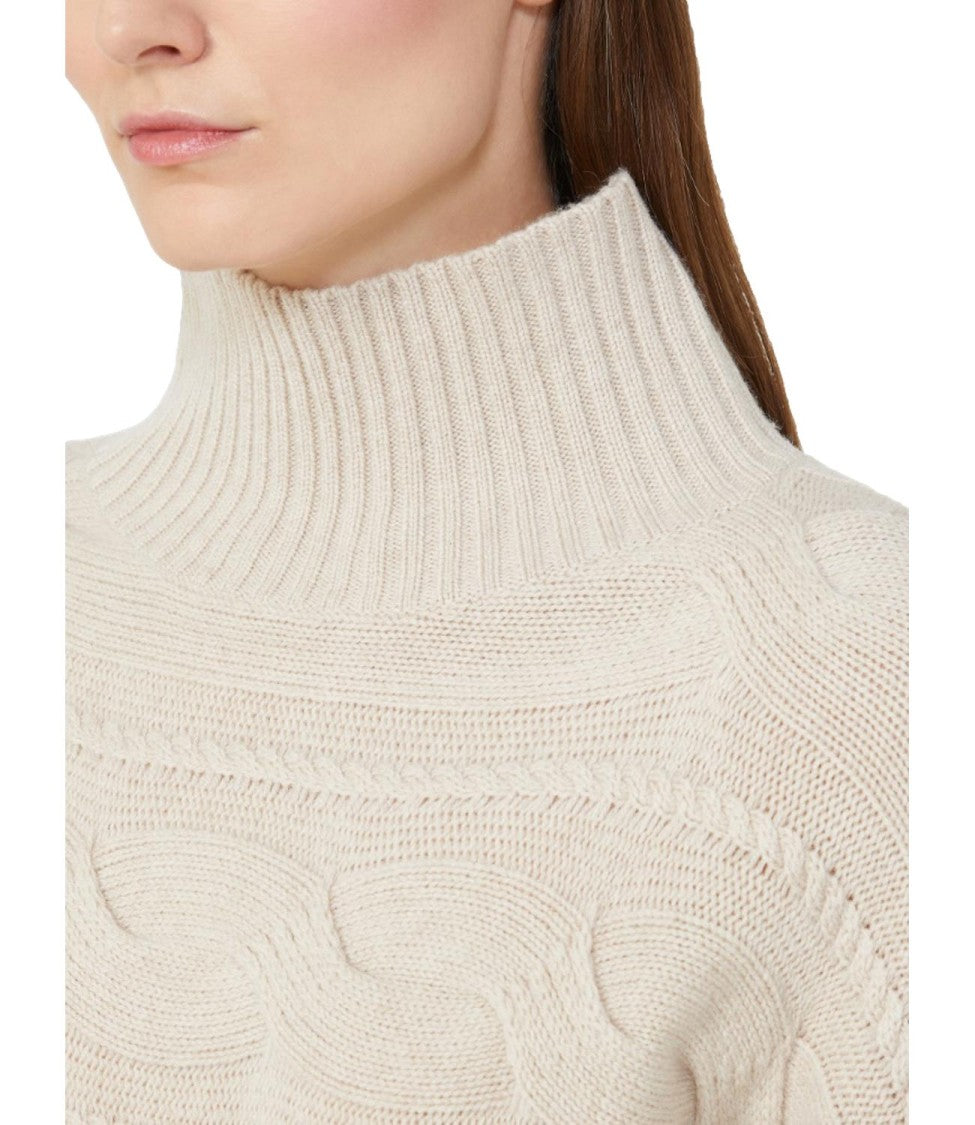Max Mara Textured Cable Knit Sweater