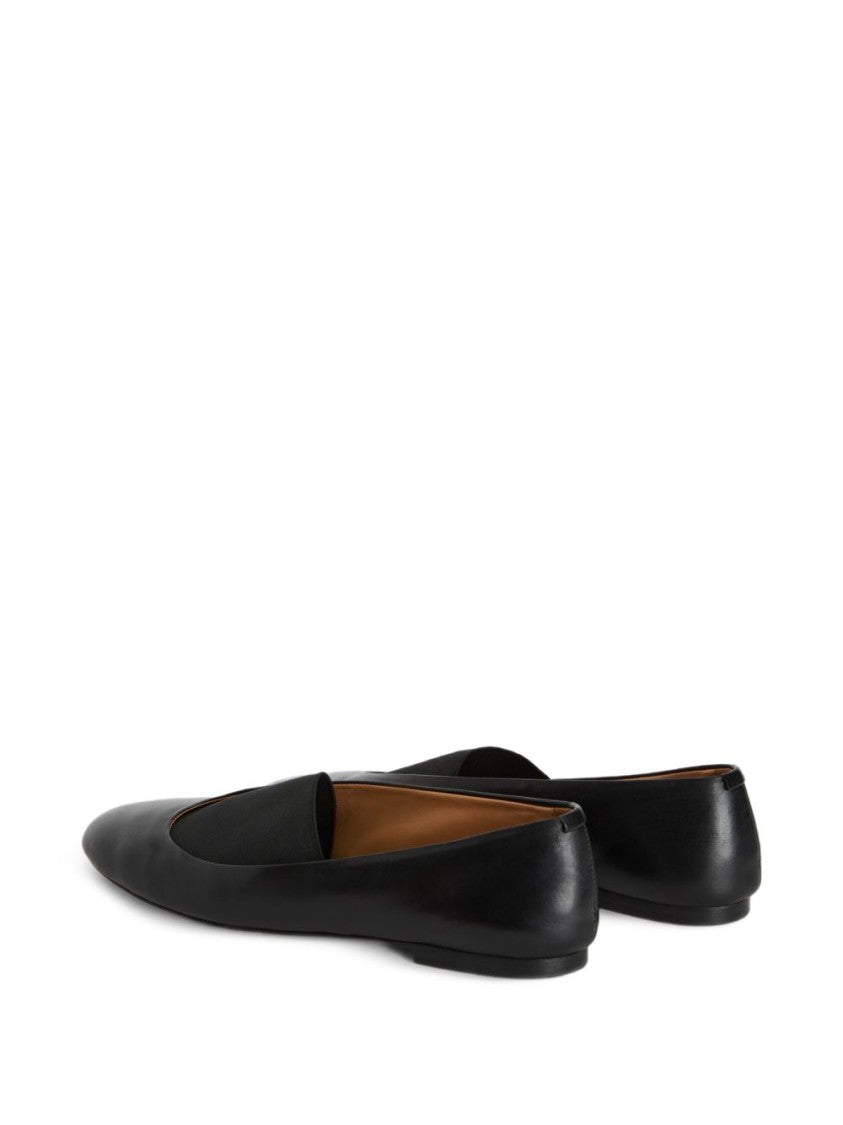 Jil Sander Rounded Toe Flat Shoes With Minimalist Design