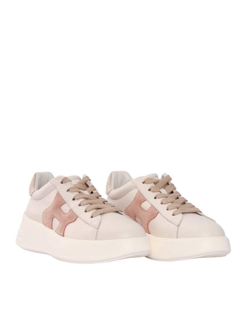 Hogan Rebel H562 Suede Sculpted Sneakers
