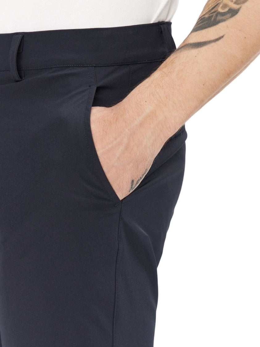 Emporio Armani Slim Fit Golf Pro Pants With Logo Detail