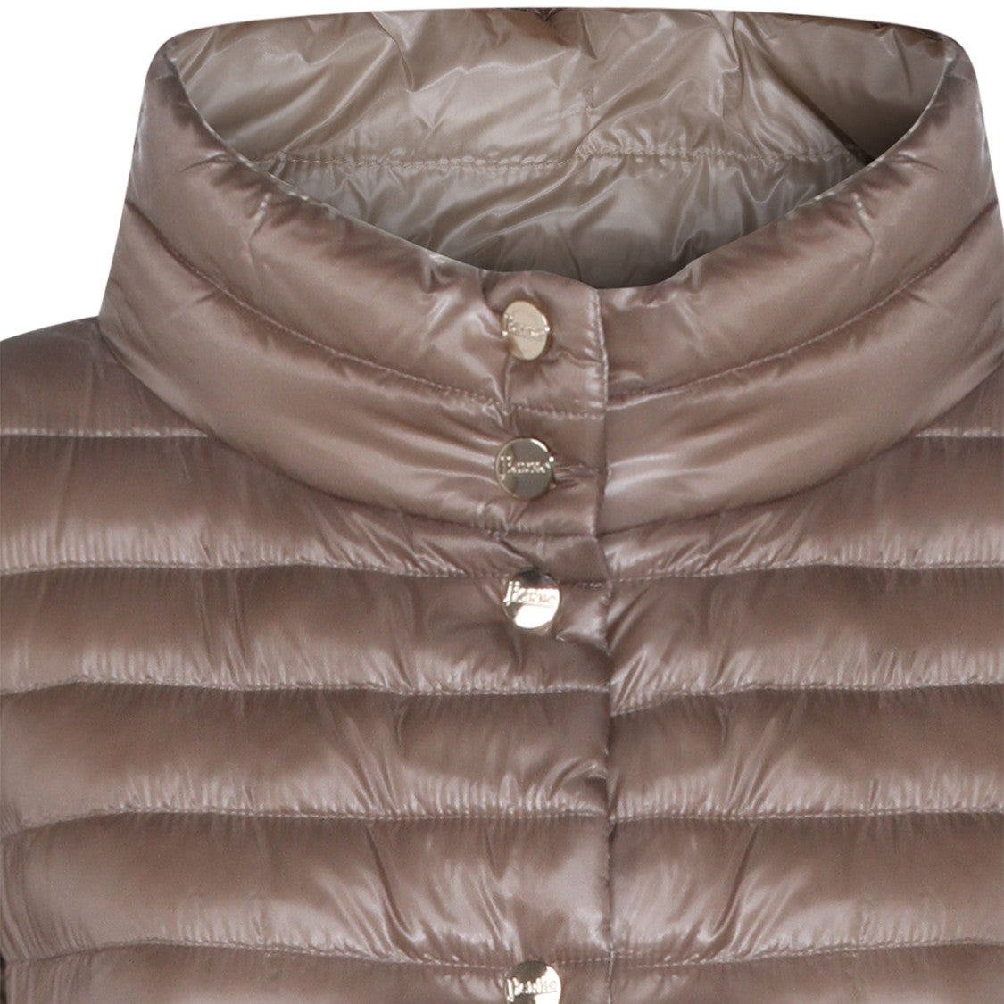 Herno Mid-Thigh Length Tailored Coat With Structured Collar