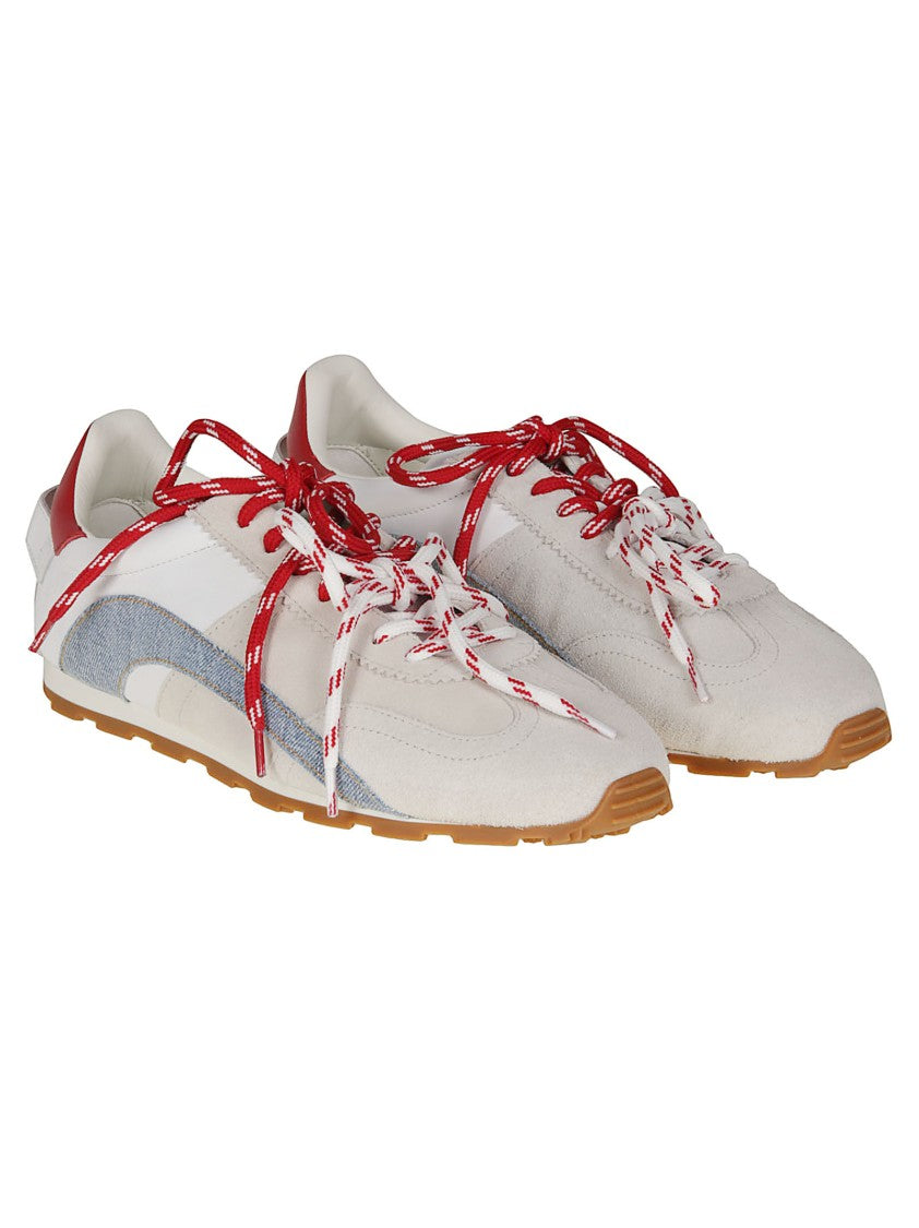 Dsquared2 Dc-642 Calf Leather Lace-Up Sneakers