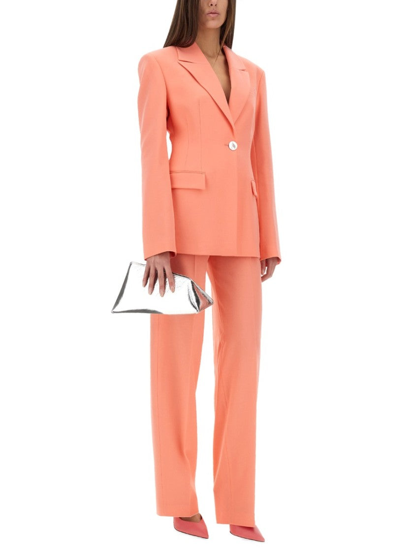 The Attico Long Pants ''Jagger'' Salmon