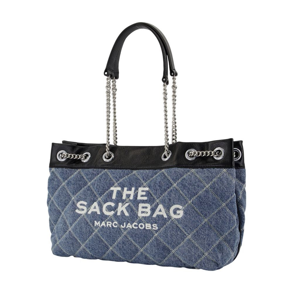 Marc Jacobs The Chain Sack Shoulder Bag - Cotton - Blue