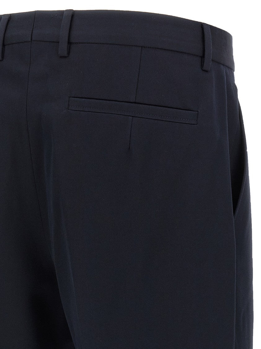 Zegna Black Straight Leg Trousers