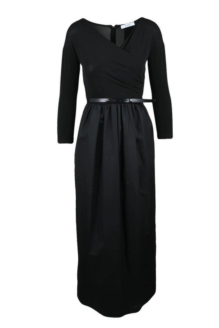 Max Mara Amphora Dress With Strap - Black