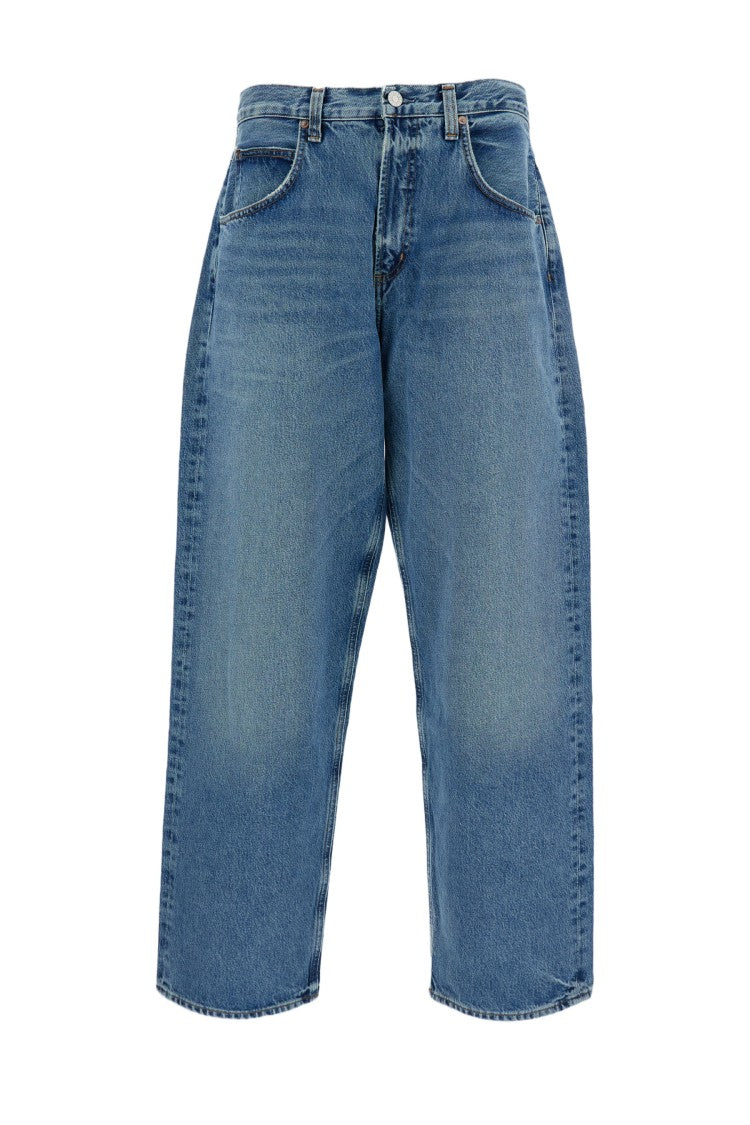 Agolde Baggy Mid-Rise Jeans With Vintage-Inspired Design