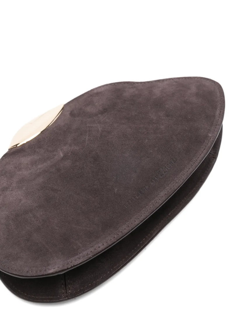 Benedetta Bruzziches Structured Handbag With Detachable Shoulder Strap And Minimalist Design