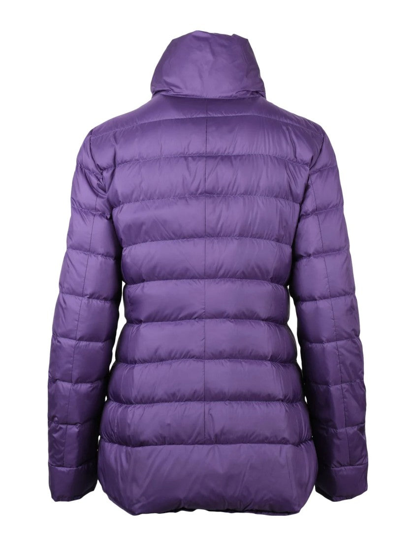Peuterey Purple Flagstaff Quilted Down Jacket