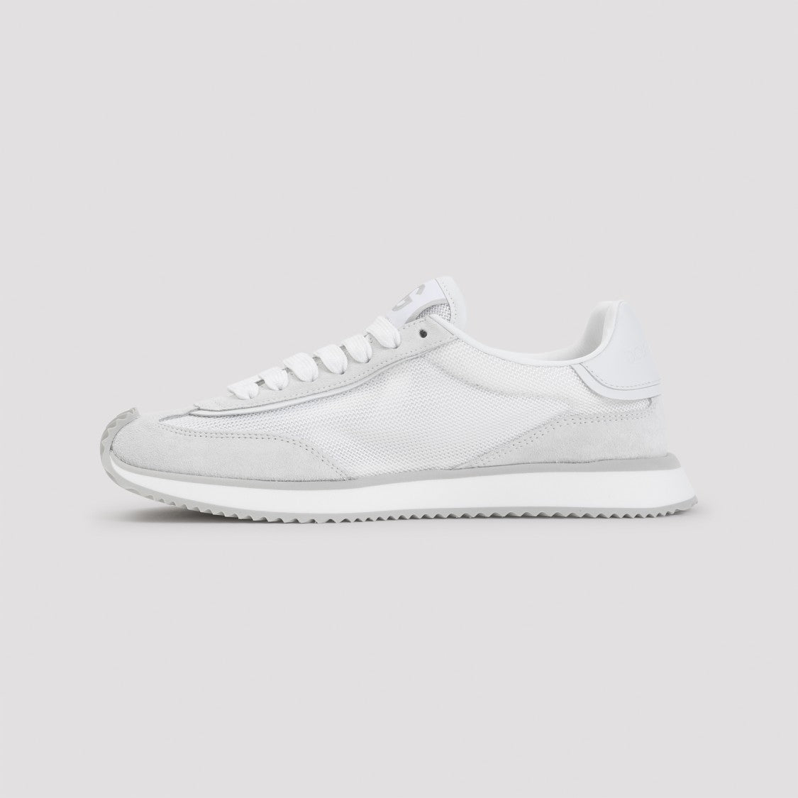 Dolce & Gabbana White Calf Leather Sneakers