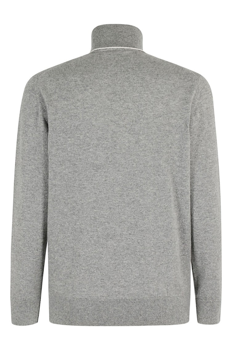 Eleventy Tipping Turtleneck Sweater