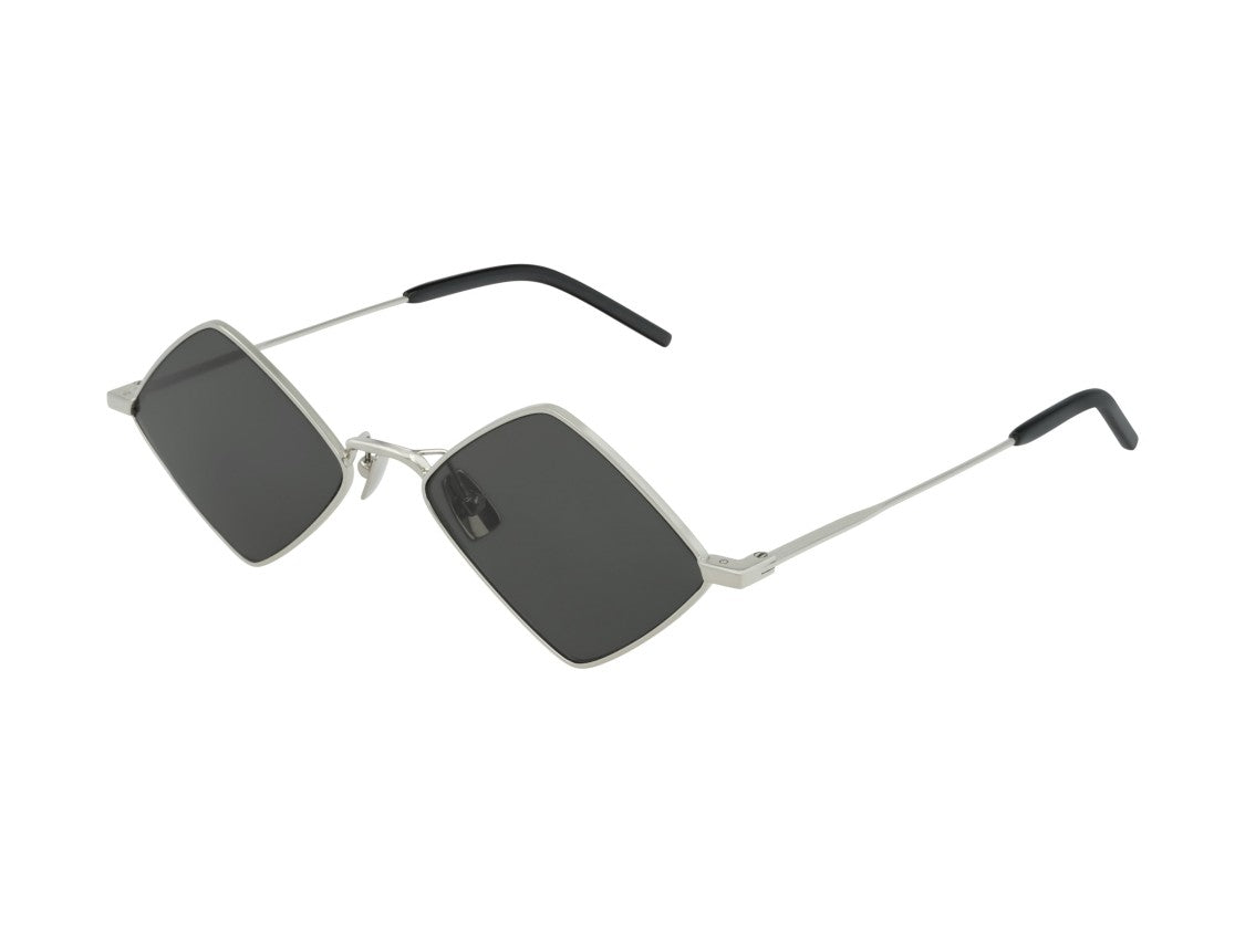 Saint Laurent Sl 302 Lisa Square Silver Metal Sunglasses
