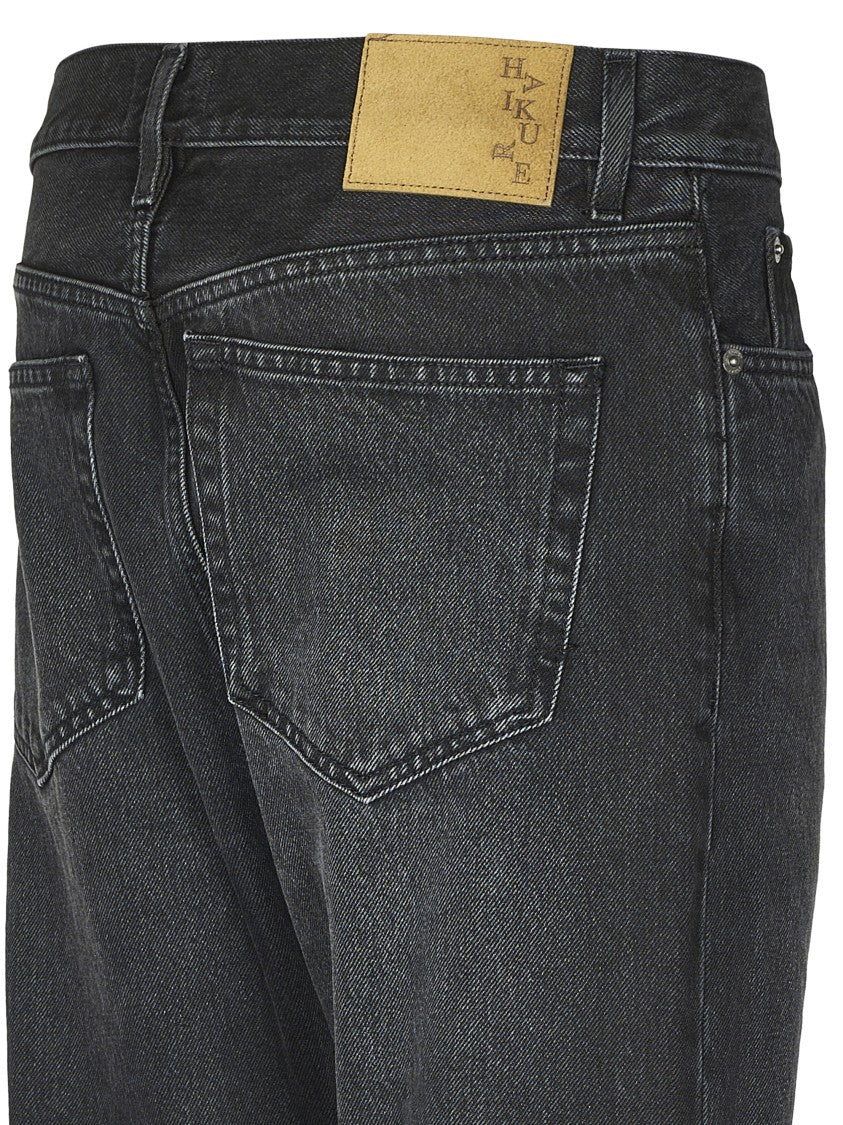 Haikure Mid-Rise Straight Leg Jeans
