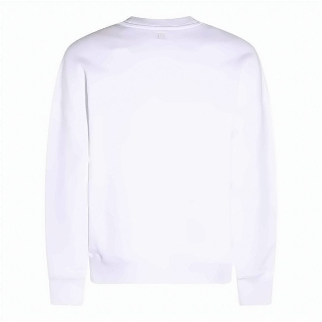 Ami Long-Sleeve Sweatshirt With Collegiate-Style Emblem
