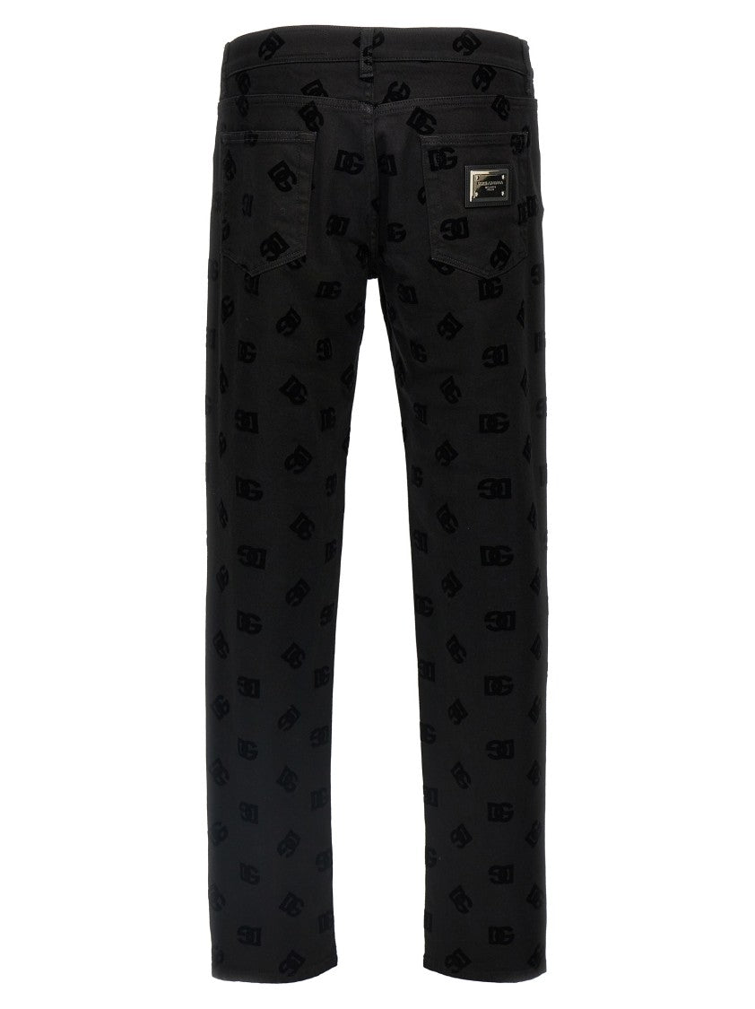 Dolce & Gabbana Stretch Black Denim Jeans
