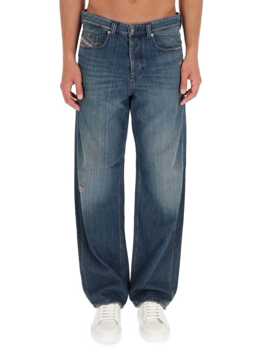 Diesel Relaxed Fit Denim Jeans