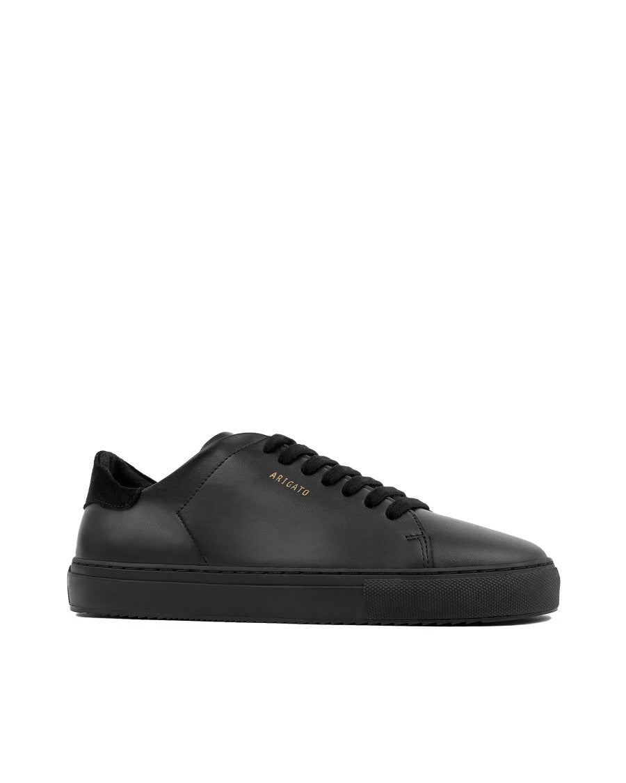 Axel Arigato Low-Top Sneakers In Certified Leather With Gold Accents