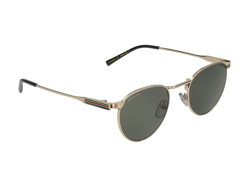 Gucci Sunglasses Gg1875s 001 Gold Gold Grey 48/21/145