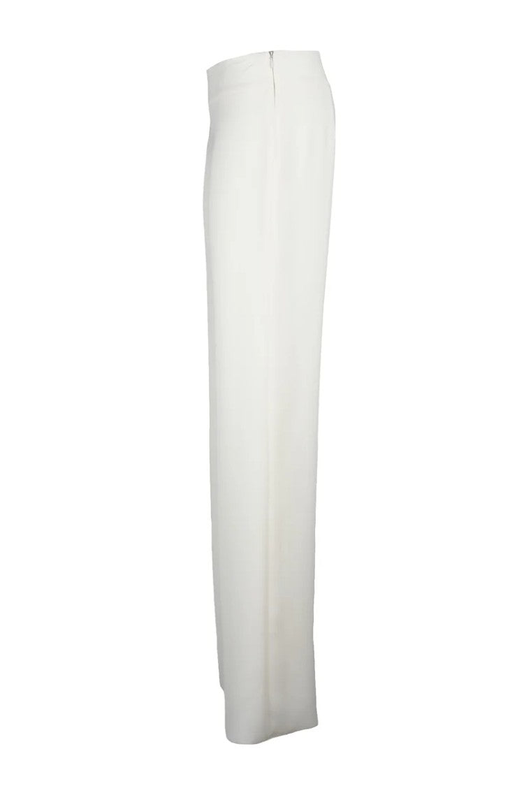 Emporio Armani Wide-Leg Pants - White