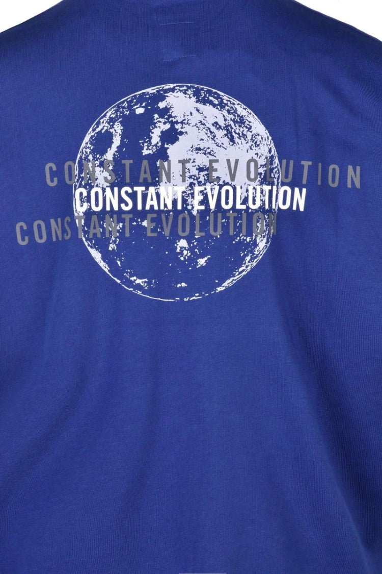Emporio Armani Blue Cotton Men's T-Shirt