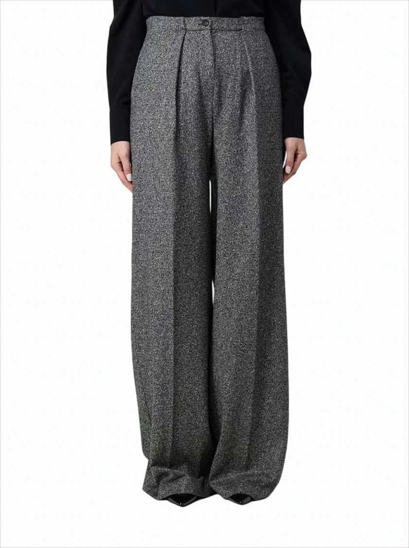 Max Mara Palazzo Style Grey Leisure Pants