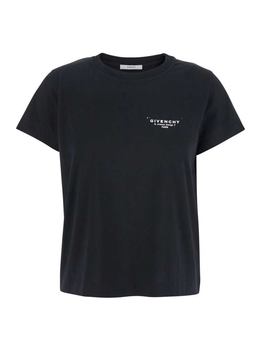 Givenchy Black Crewneck T-Shirt