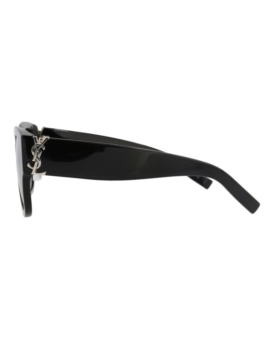 Saint Laurent Cat Eye-Frame Acetate Sunglasses With Glossy Finish