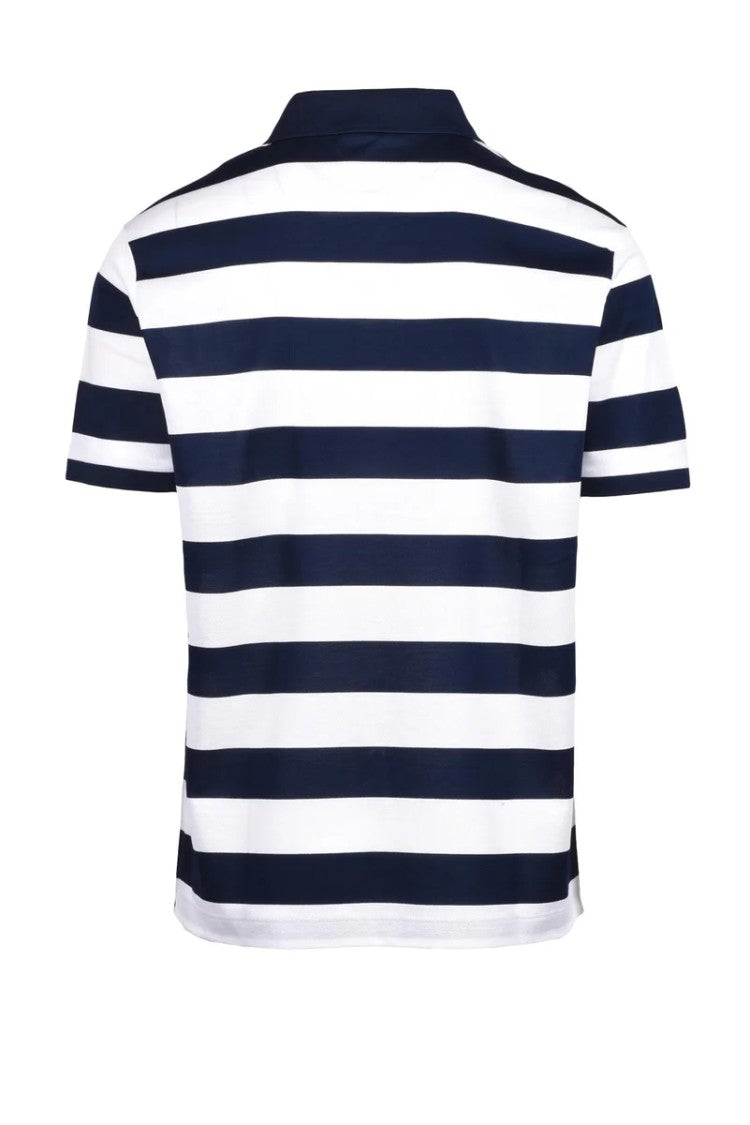 Paul & Shark Cotton Polo - White/Blue