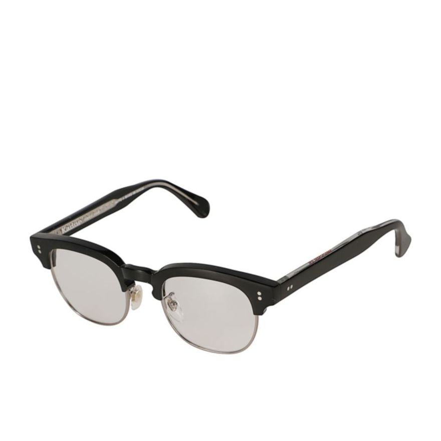Kador Woody Cm Clubmaster Sunglasses With Silver Lower Rims