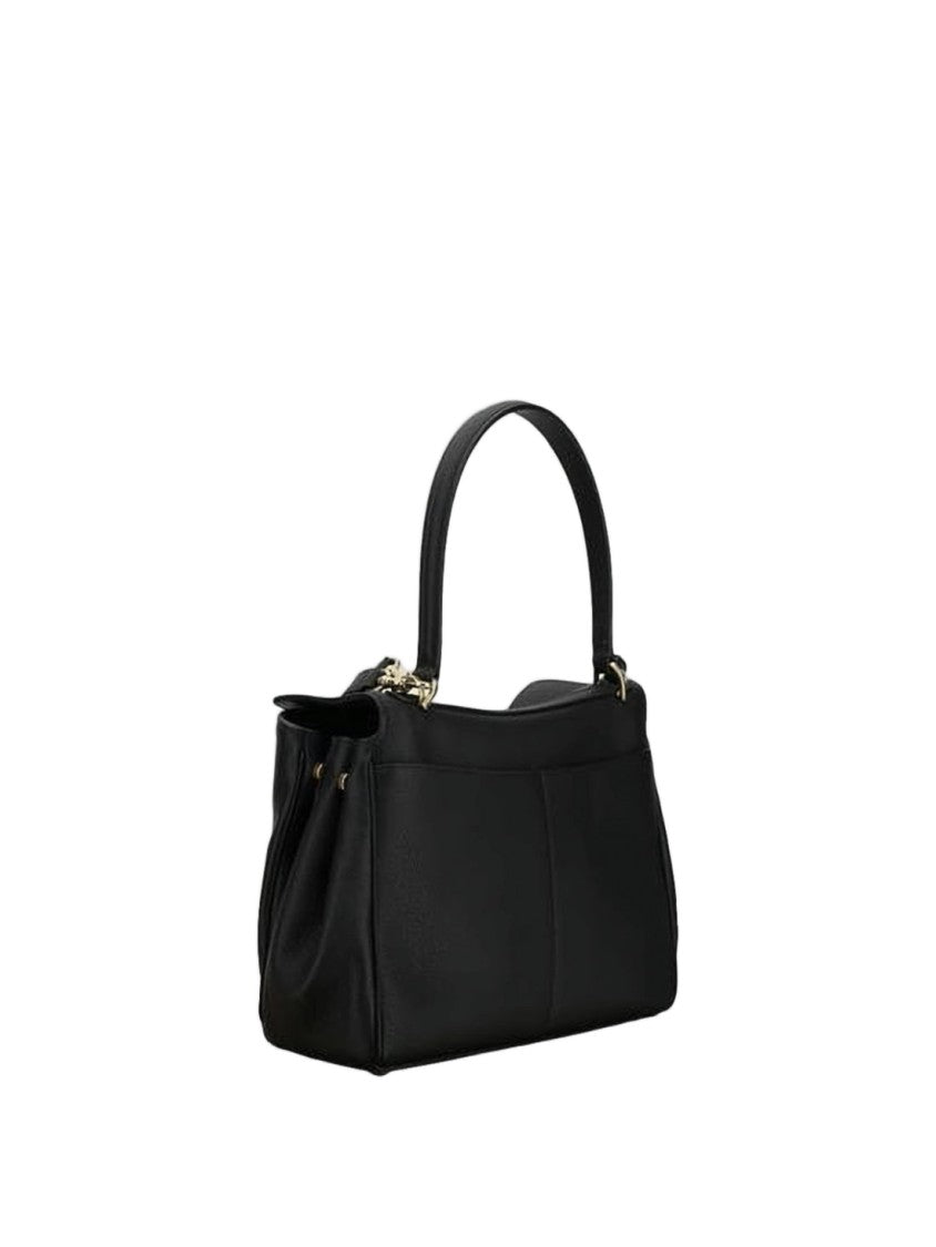 Balenciaga Structured Smooth Cowhide Crossbody Bag