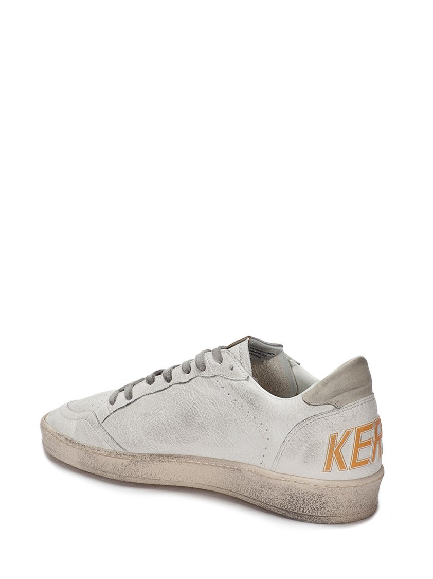 Golden Goose Ballstar Nappa Upper Toe And Spur Suede Star Leath