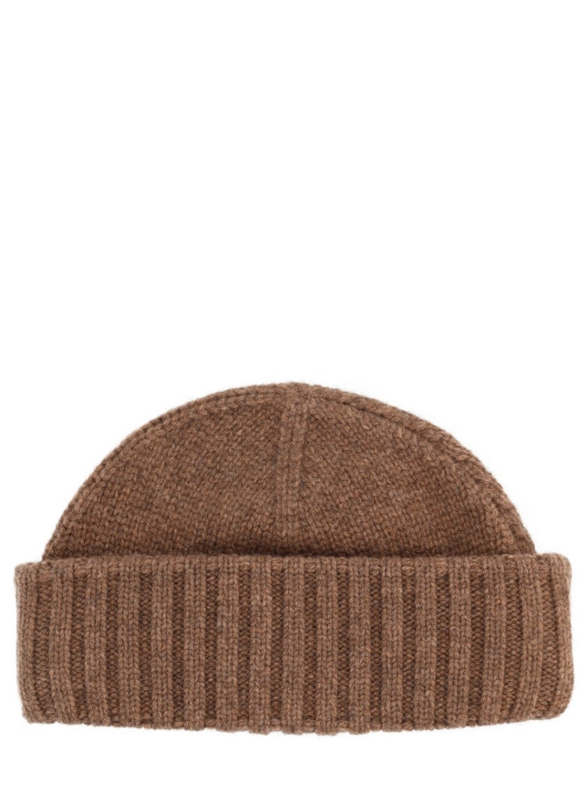 Studio Nicholson Knitted Hat With Folded Ribbed Brim