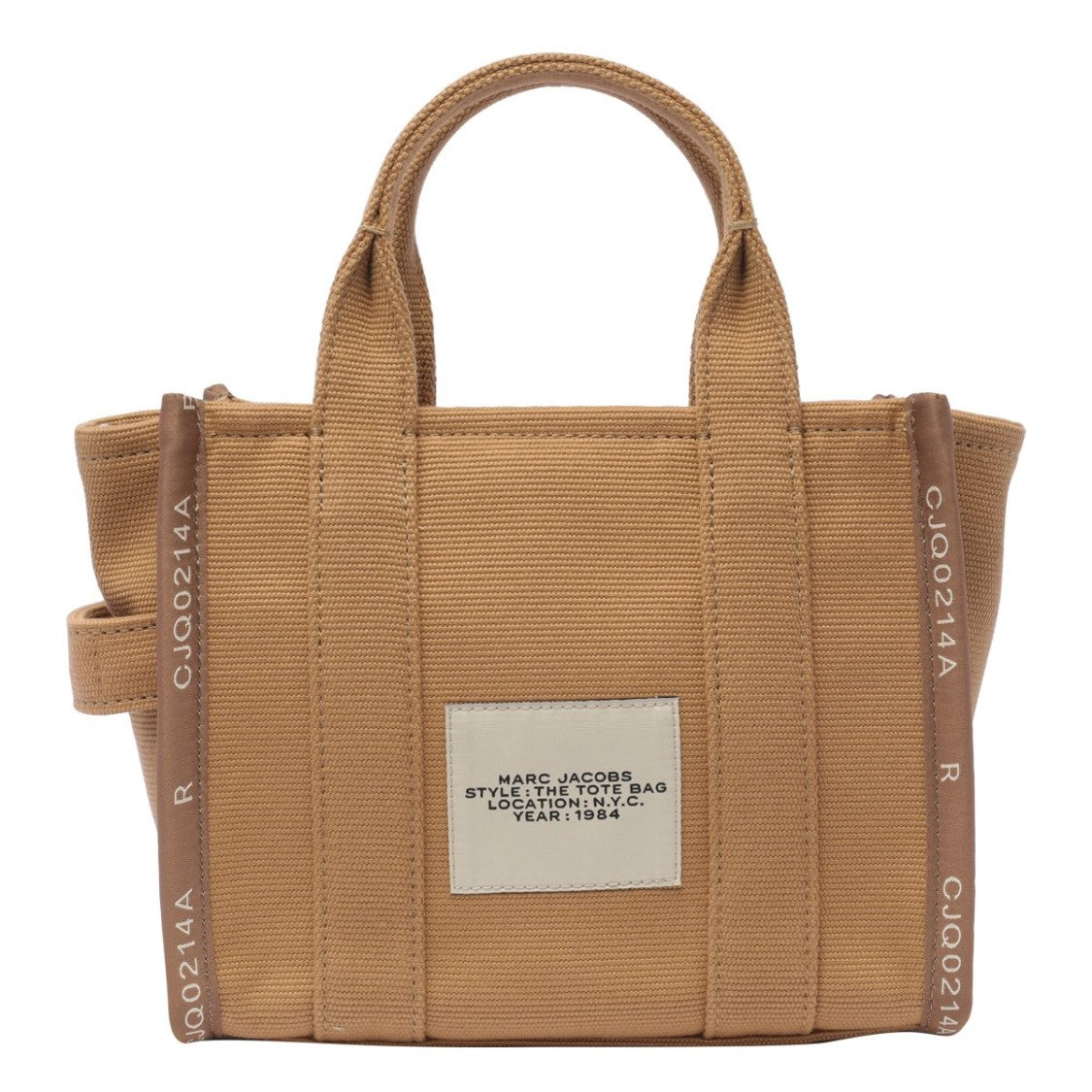 Marc Jacobs Structured Brown Handbag With Classic Design