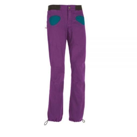 E9 Straight Pants With Contrasting Patch Pockets