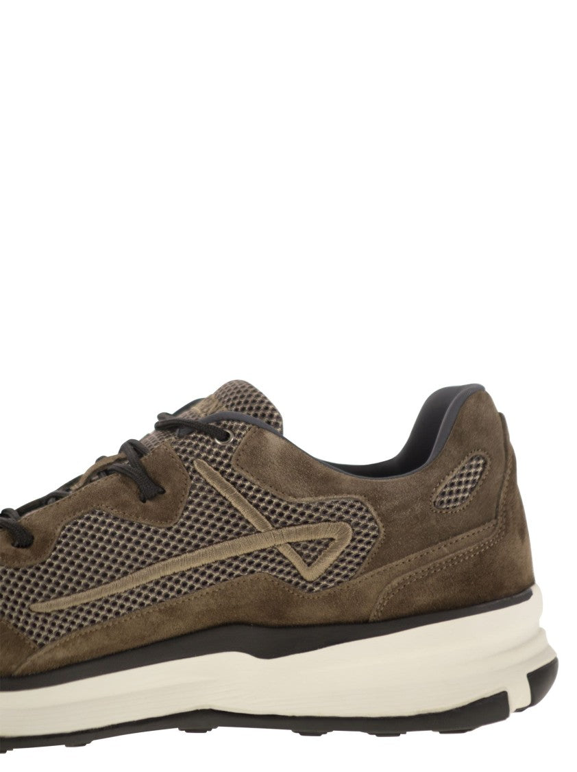 Herno Nylon Trainers With Rubberised Details