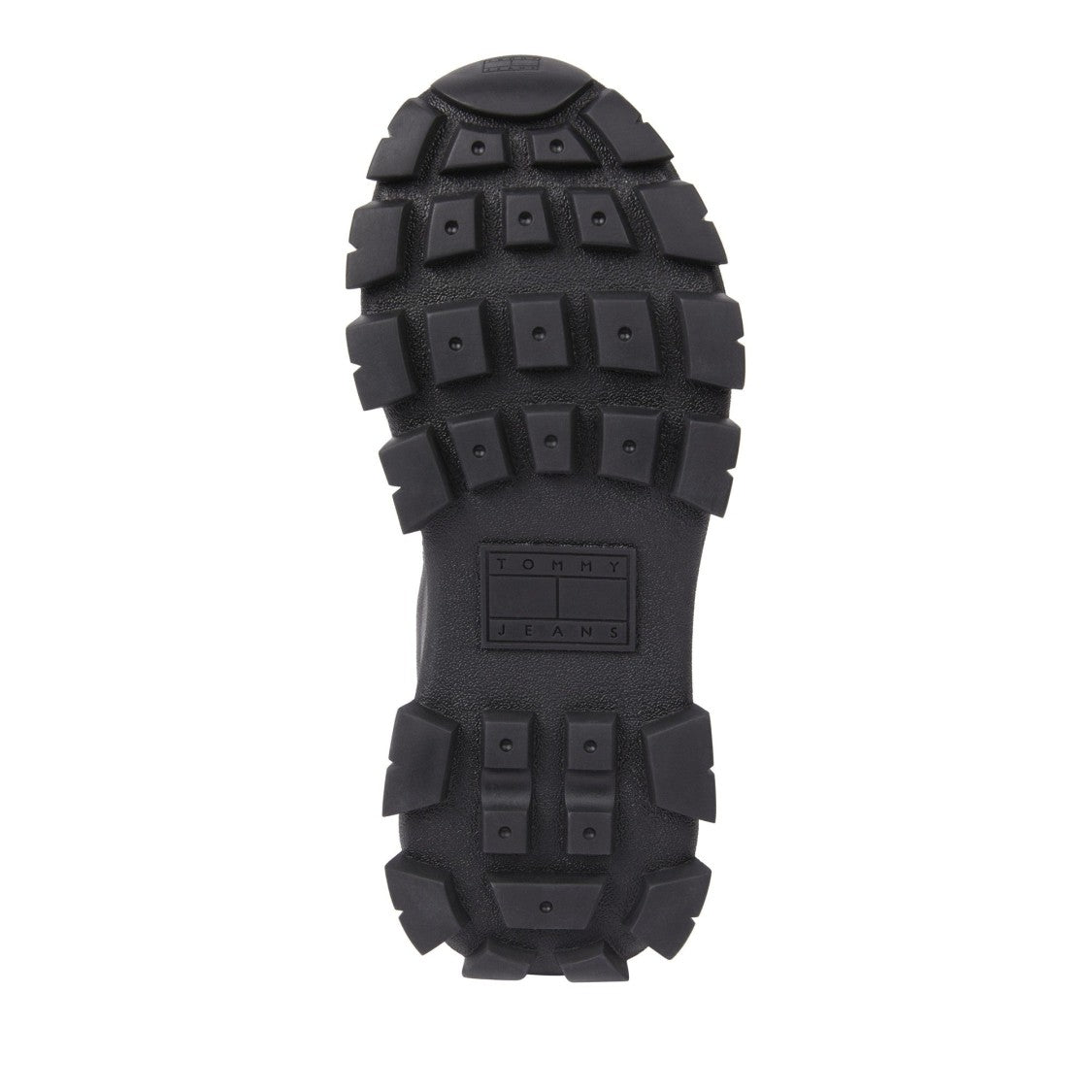Tommy Jeans Black Chunky Rubber Sole Hybrid Boots