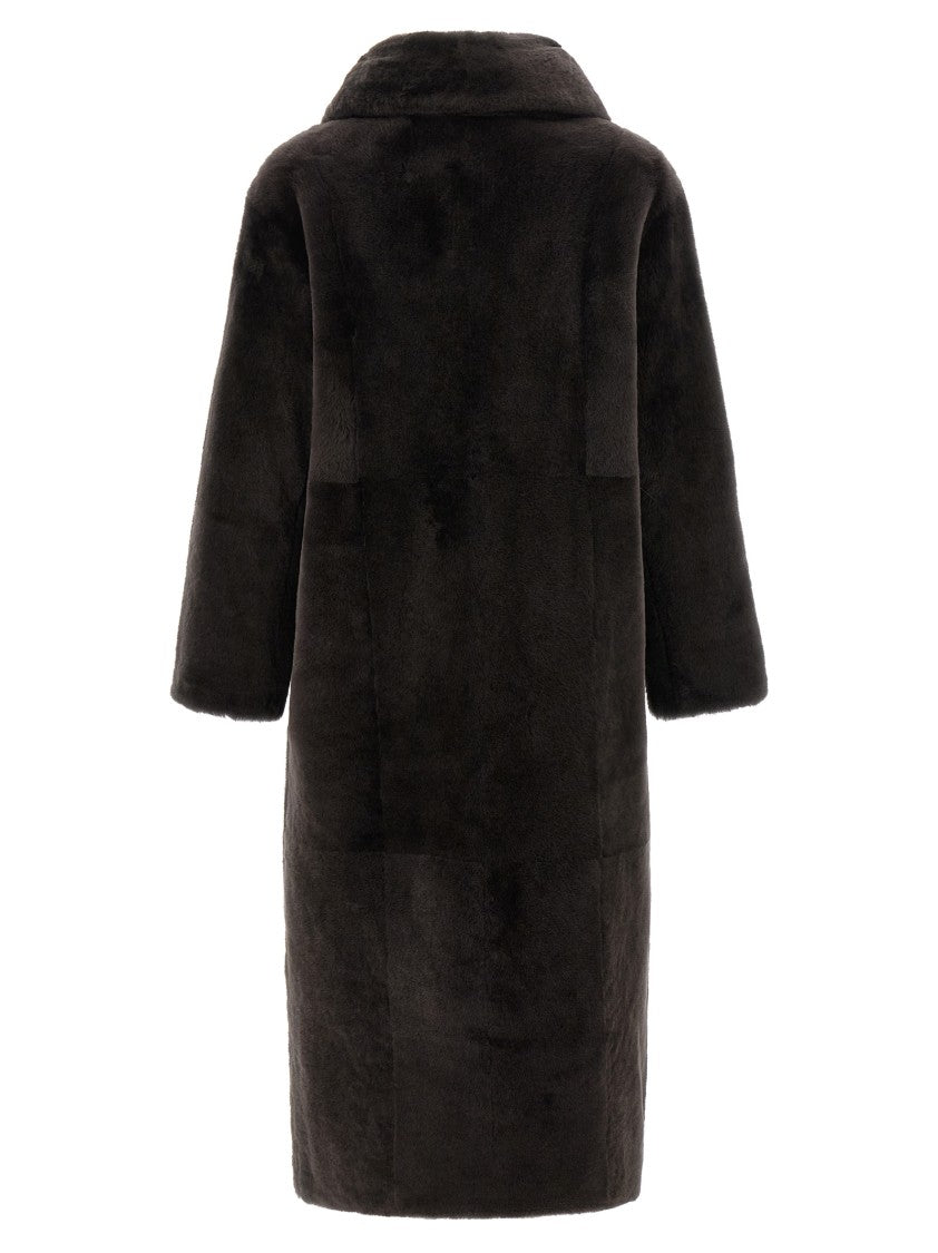 Yves Salomon Shearling Coat