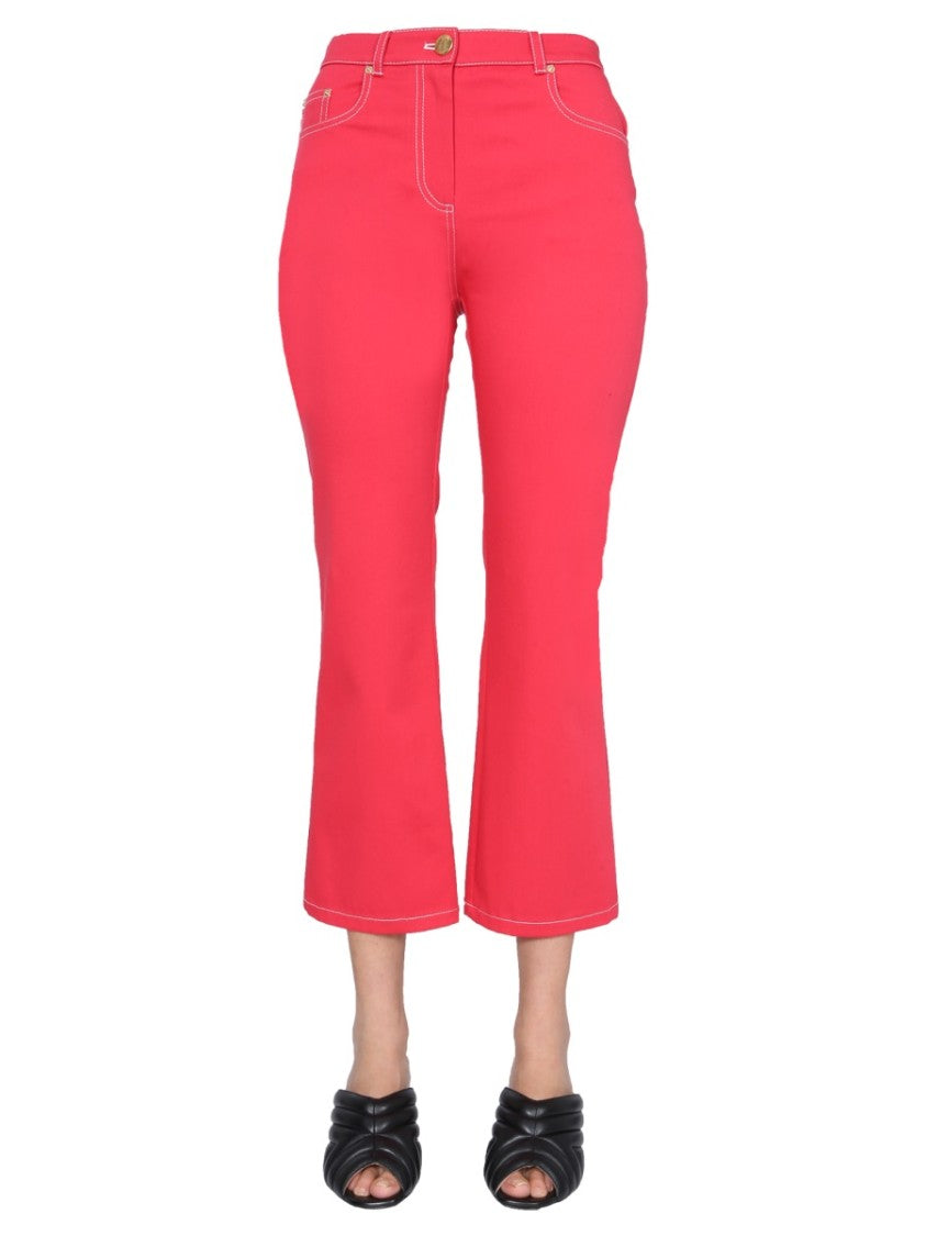 Boutique Moschino High-Rise Skinny Kick Jeans