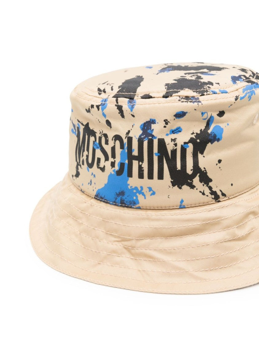 Moschino Light Beige Bucket Hat
