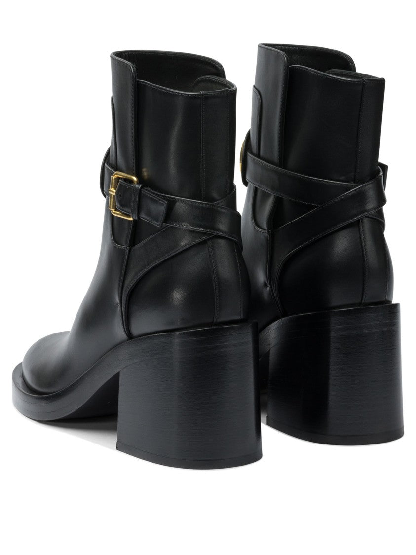 Valentino Garavani "Vlogo Signature" 70Mm Ankle Boots