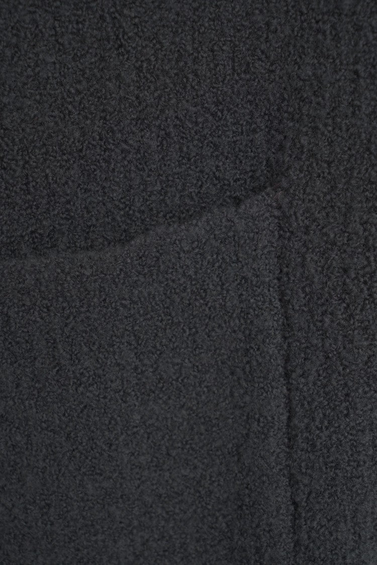 Paolo Pecora Textured Knit Cardigan With V-Neck And Button Closure